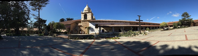 Mission Carmel - Panorama - March 4, 2017