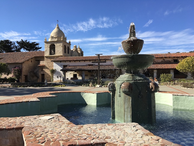 Mission Carmel - Fountain - March 4, 2017