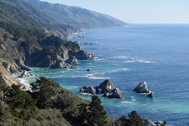 View to Julia Pfeiffer