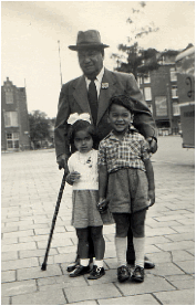 Opa, Maureen and John, 1956
